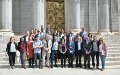 Diputados valencianos recibimos en el Congreso la Comisión por una financiación justa