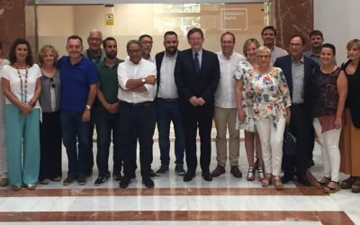 Reunión de trabajo con el Presidente de la Generalitat   Ximo Puig.