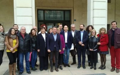 El PSPV registra sus candidaturas por Alicante a Les Corts, al Congreso y al Senado
