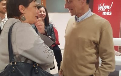 Dialogos entre Ximo Puig y Pedro Duque