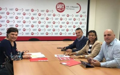 Reunión con UGT de la provincia de Alicante
