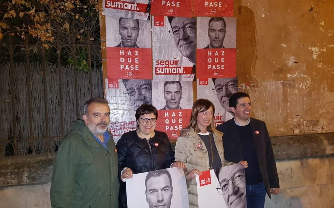Comencem campanya!! Haz que pase!! Seguir sumant!! VOTA PSOE
