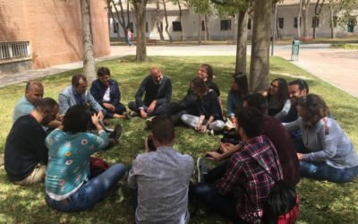 Reunión con la ADCAlicante en la UA para la divulgación científica en la provincia