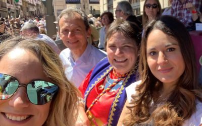 Festes d’Alcoi 2019 , con Pedro Duque