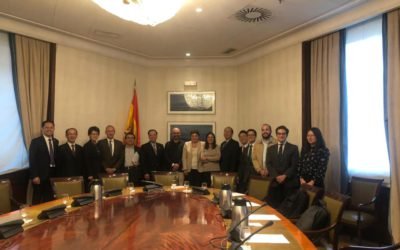 Visita Institucional recibida por los miembros de la Mesa de la Comisión de Presupuestos
