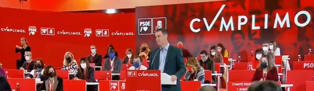 Comité Federal: Día en el que se cumplen dos años de investidura del Gobierno. Celebramos cumpliendo porque CUMPLIMOS.