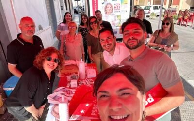 El·lecciones europees: campanya als pobles de la comarca de la Muntanya