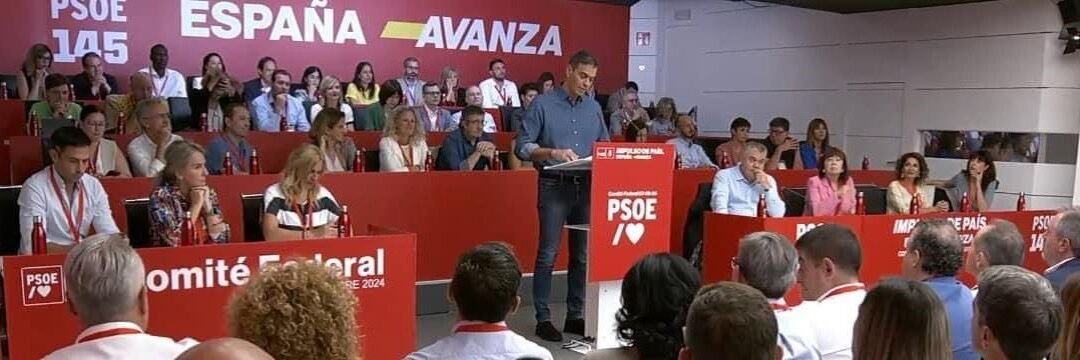 Comité Federal : Convocamos 41 Congreso del PSOE