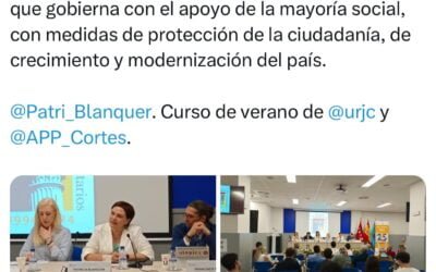 Curso de verano organizado por la asociación de periodistas parlamentarios