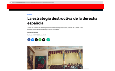 La estrategia destructora de la derecha