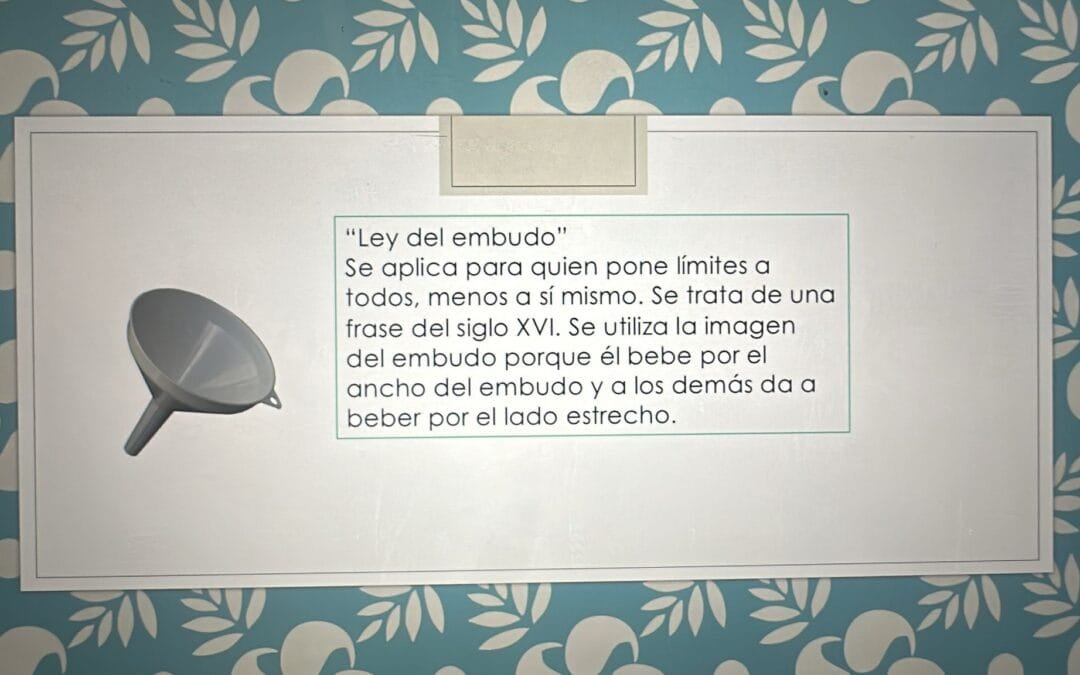 La ley del embudo del Partido Popular