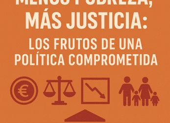 «Menos pobreza, más justicia: los frutos de una política comprometida»