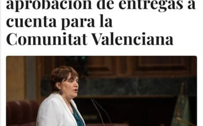 Celebramos la aprobación de más recursos para la Comunidad Valenciana