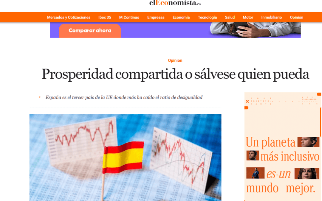 Prosperidad compartida o sálvese quien pueda